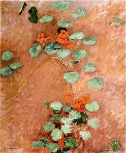 Nasturces 作： Gustave Caillebotte